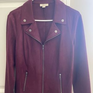 Brand new not used burgundy jacket
